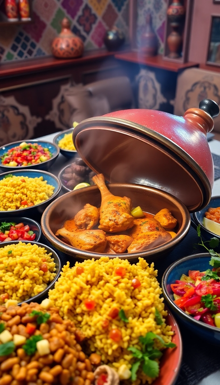 10 BBQ Styles That Will Make Your Neighbors Drool (You Won't Believe #5!) - 8. Moroccan Tagine BBQ