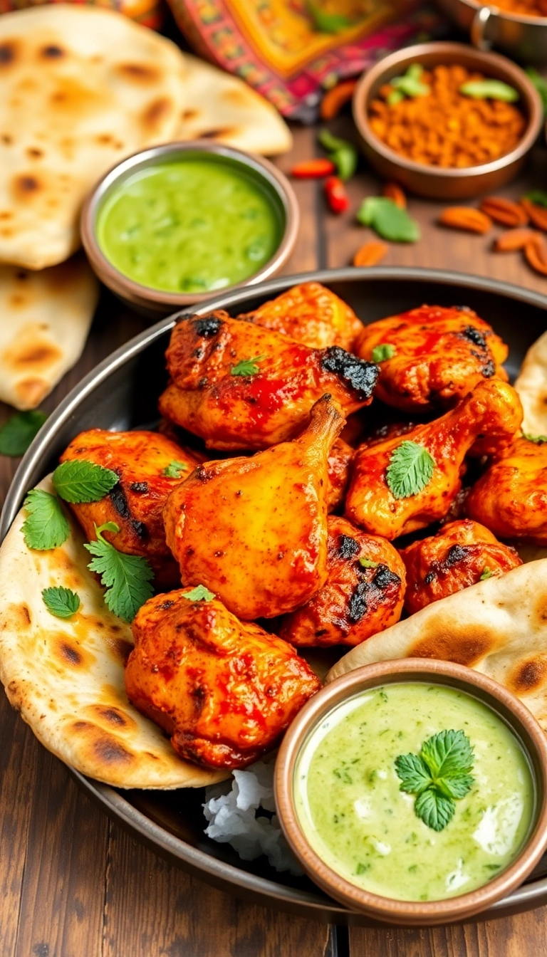 10 BBQ Styles That Will Make Your Neighbors Drool (You Won't Believe #5!) - 9. Indian Tandoori BBQ